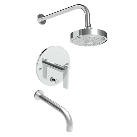 Newport Brass Balanced Pressure Tub & Shower Trim Set in Polished Chrome 3-2482BP/26